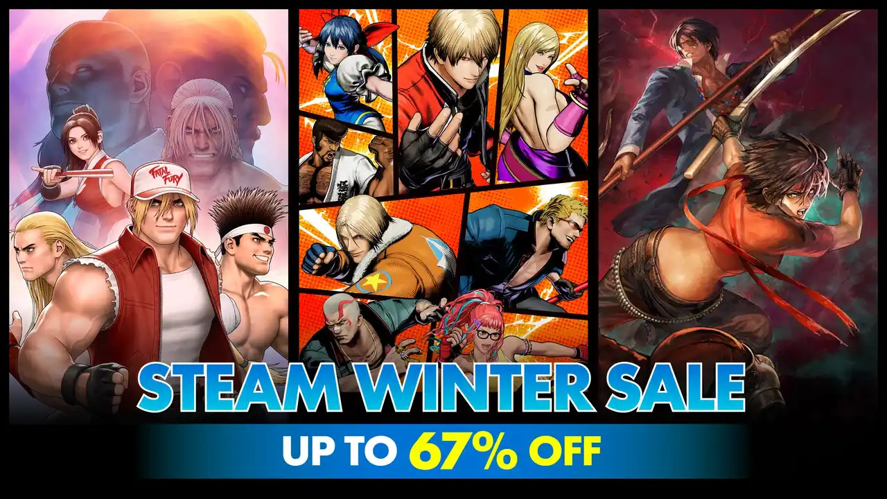 【株式会社SNK】 『Steam Winter Sale』開催！『餓狼伝説 City of the Wolves』が67％OFF！さらに、NEOGEO PREMIUM SELECTIONタイトルも33％OFFでお得に！