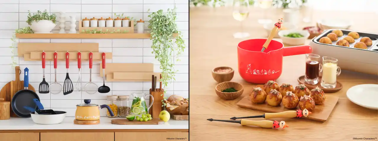 【貝印株式会社】 2025年に小説出版80周年を迎えたムーミンとコラボ！調理で活躍するキッチンツール13アイテムが新登場