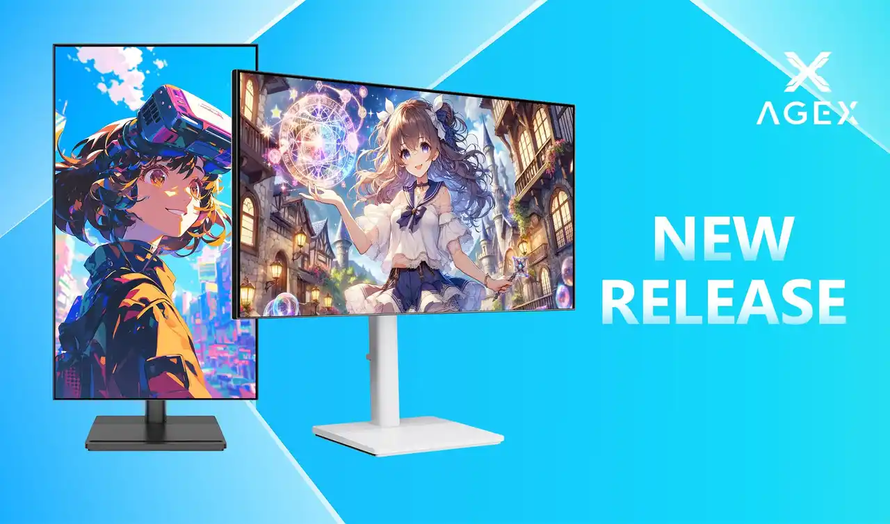 AGEX、新ブランド誕生。27型モニター2機種「A27I4K」と「A27Q」を発表--美しさと性能を両立したディスプレイで、新しい視界を