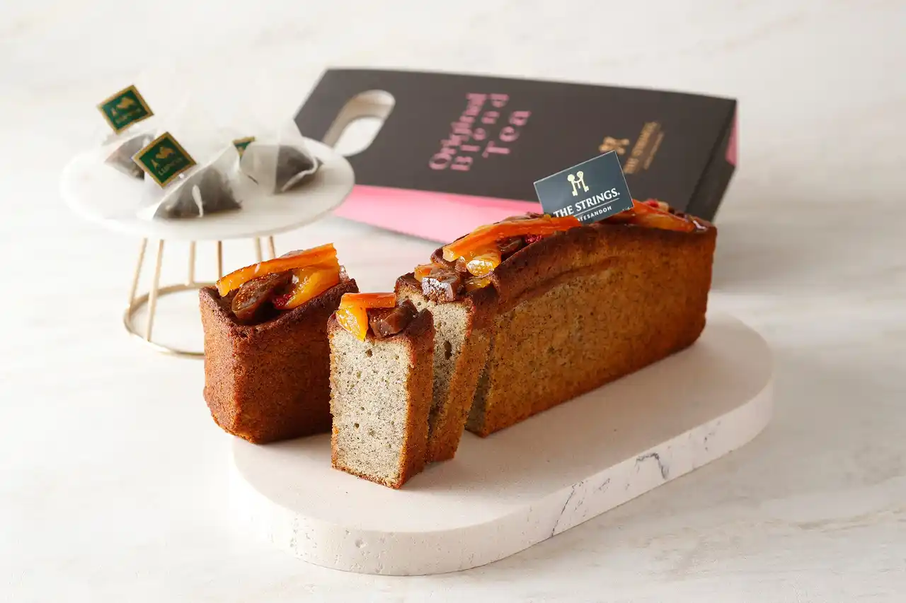 【ザ ストリングス 表参道】ストリングスオリジナル 紅茶のパウンドケーキ&紅茶ギフト 販売スタート