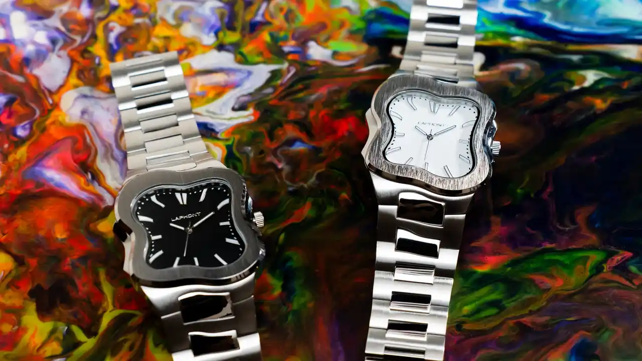 【株式会社ビヨンクール】 “整然とした美”へのアンチテーゼ、 NUBIANで再び。非対称アートウォッチ「LAPHONT」、新作「ARGONAUT」登場