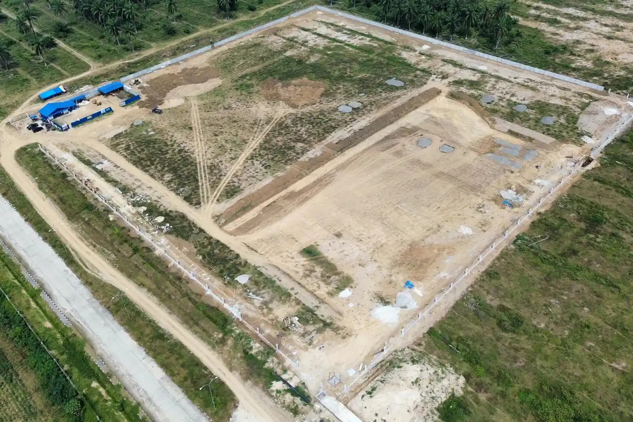 TESSグループ、インドネシアにおけるEFBペレット製造工場の建設状況のお知らせ（2025年６月）