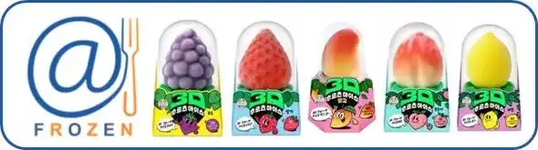 【イオンの冷凍食品専門店＠ＦＲＯＺＥＮ】“映える・味わう・驚く”。まるで飛び出す果実！株式会社 Ｇｏｌｄ Ｓｔａｒ「３Ｄフルーツアイス」年末年始に向け、本格展開