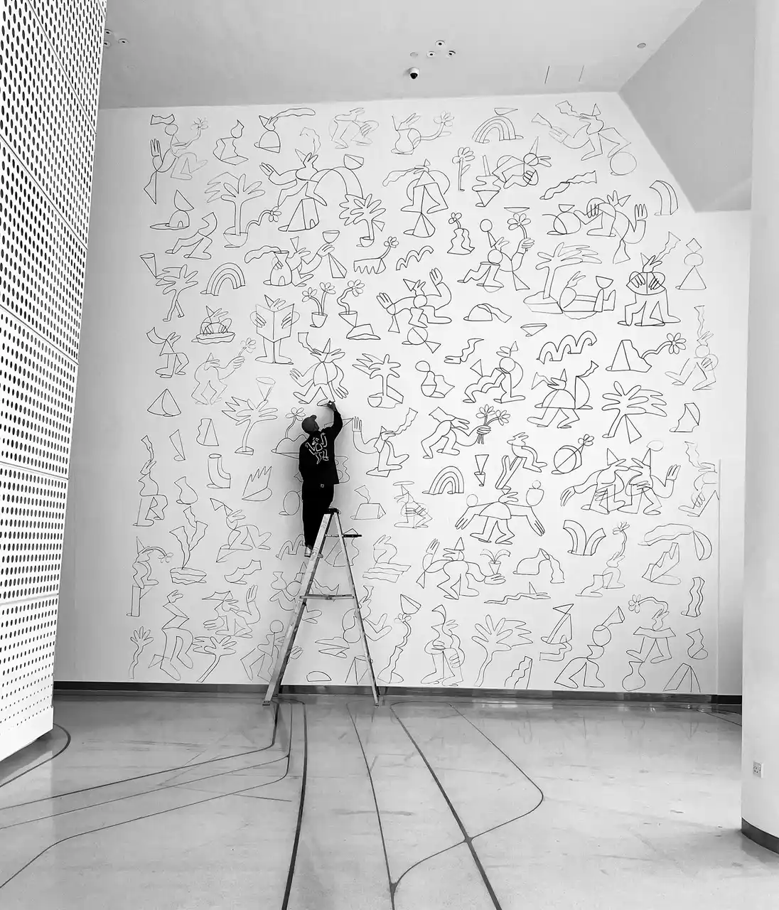 【株式会社TSIホールディングス】 LUCAS BEAUFORT LIVE PAINTING in TACTICS Sapporo Store