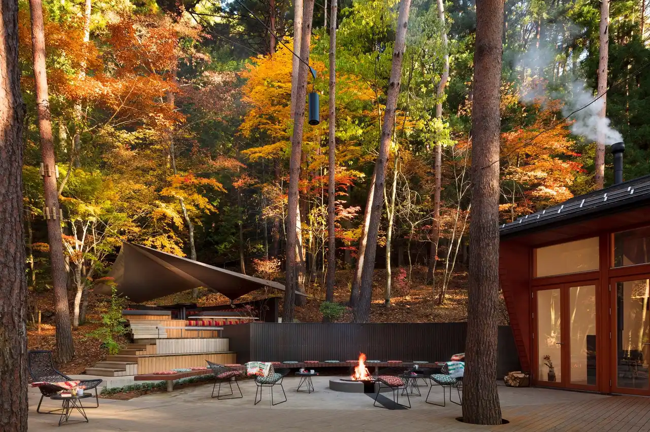 【星のや富士】森が、いちばん美味しい季節。富士北麓の森で自然の心地よさを楽しむ「秋のグランピング滞在」提供開始