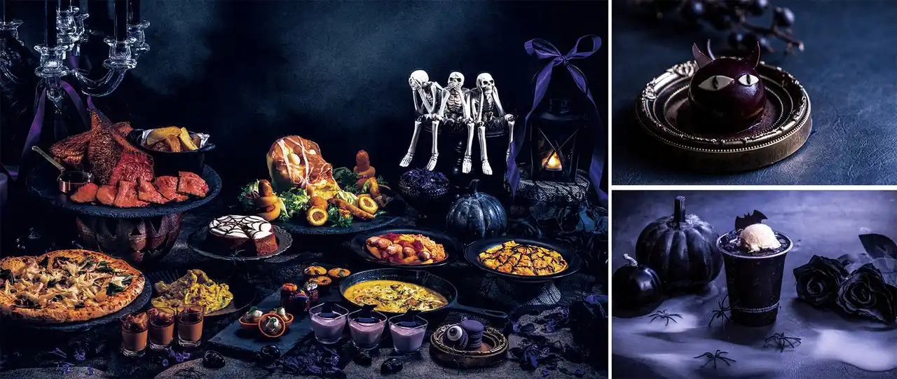【シーガイア】ちょっと不気味で、とびきり美味しいハロウィン「Halloween Monsters Party ― 闇夜に集うモンスターたちの祝宴 ―」