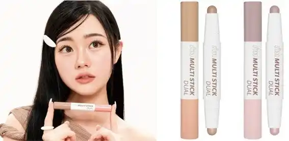 【株式会社サン・スマイル】 ブランド人気No1*のコントゥアペン「アイムマルチスティックデュアル」に新色＆限定色が新登場！テクニックレス＆たった8秒で小顔メイクが完成！