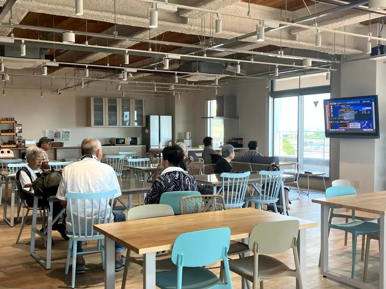 【株式会社橋本組】 津波警報発令下で橋本組本社ビルが避難拠点として機能