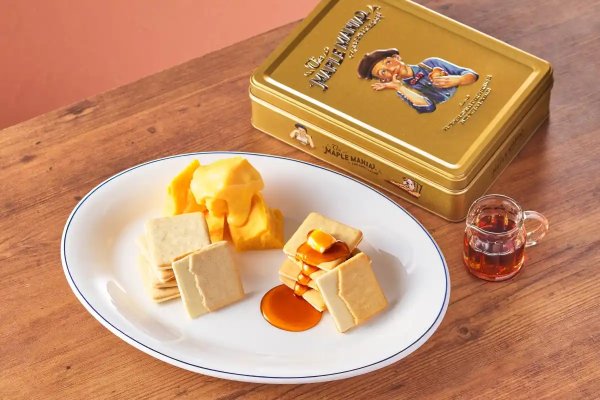 【株式会社シュクレイ】 ≪新味≫『メープルチーズクッキー』を先行販売！グランスタ東京限定『メープルクッキー詰合せ缶』に新しい味わいを詰め合わせました。