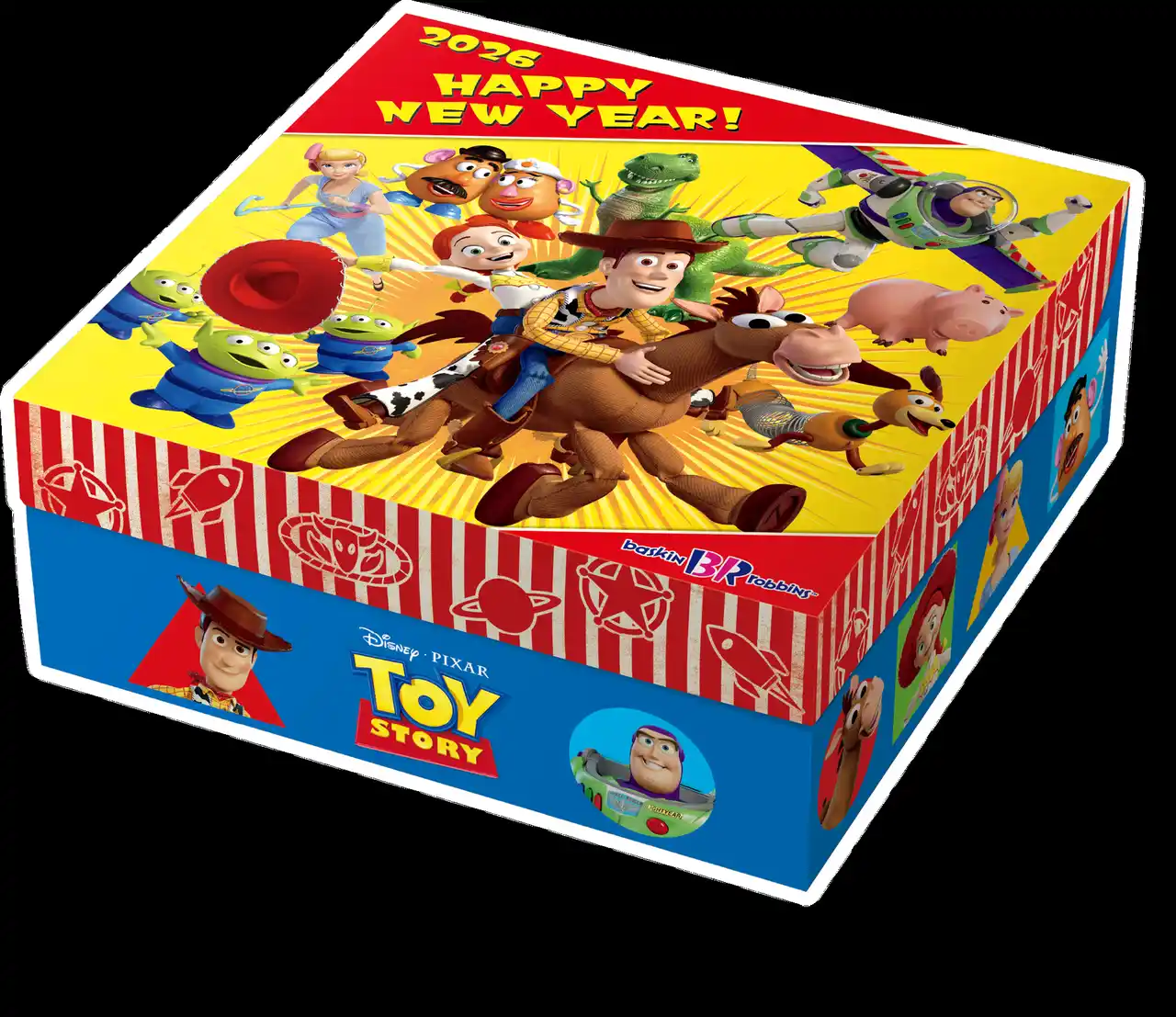 【B-R サーティワン アイスクリーム株式会社】 数量限定！お正月は『トイ・ストーリー』の仲間と一緒！お正月スペシャルセット＆トイ・ストーリー/サンデー