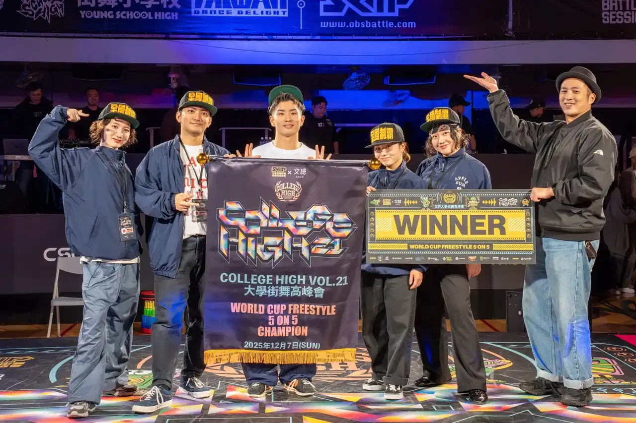 大学ストリートダンスW杯日本代表、史上初の“世界二連覇”を達成