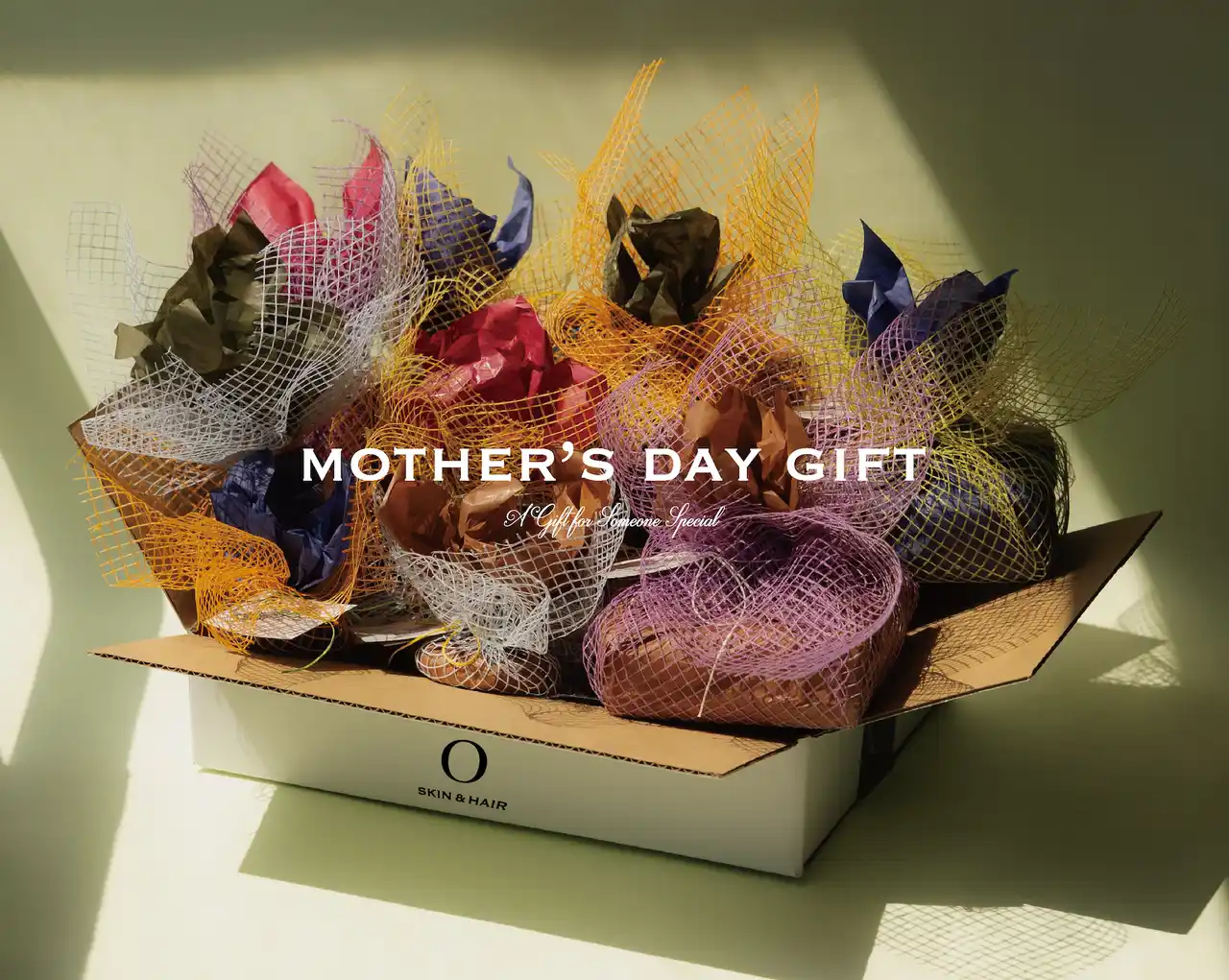 【O SKIN & HAIR】- Mother’s Day Gift - 4月24日(金)より公式オンラインストア、STAY FLOWER(中目黒)にて数量限定発売いたします。