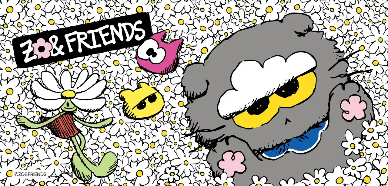 LINE FRINEDSとG-DRAGONが一緒に作った新キャラクター「ZO&FRIENDS」の初ポップアップを開催。