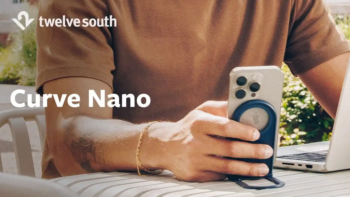 【フォーカルポイント株式会社】 Twelve South Curve Nano発売｜ポケットサイズの折りたたみ式マグネットスタンド