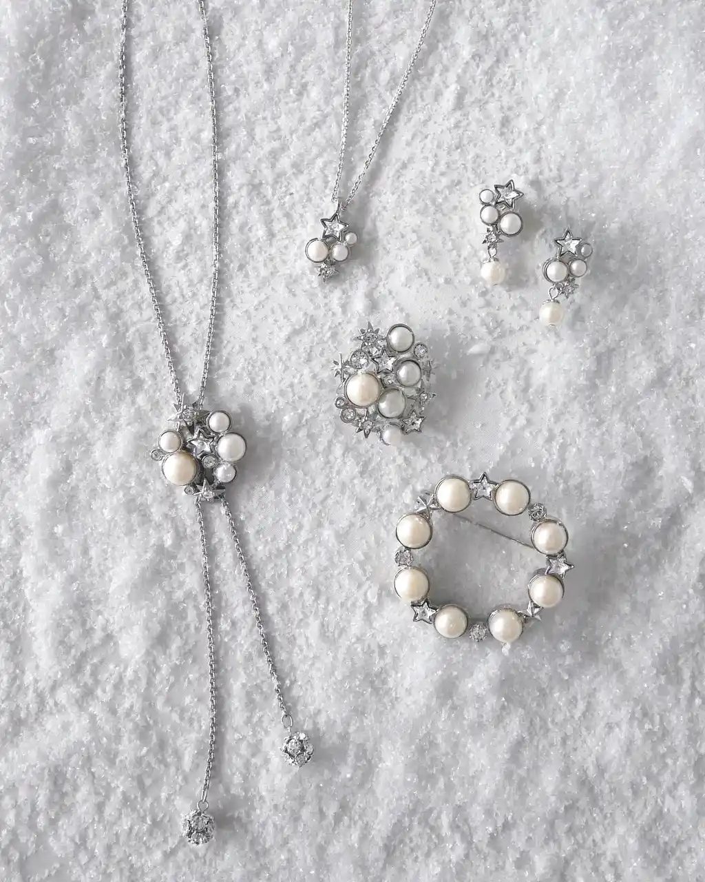 【株式会社ヴァンドームヤマダ】 【LANVIN en Bleu】パール×星モチーフの新作アクセサリーを発売