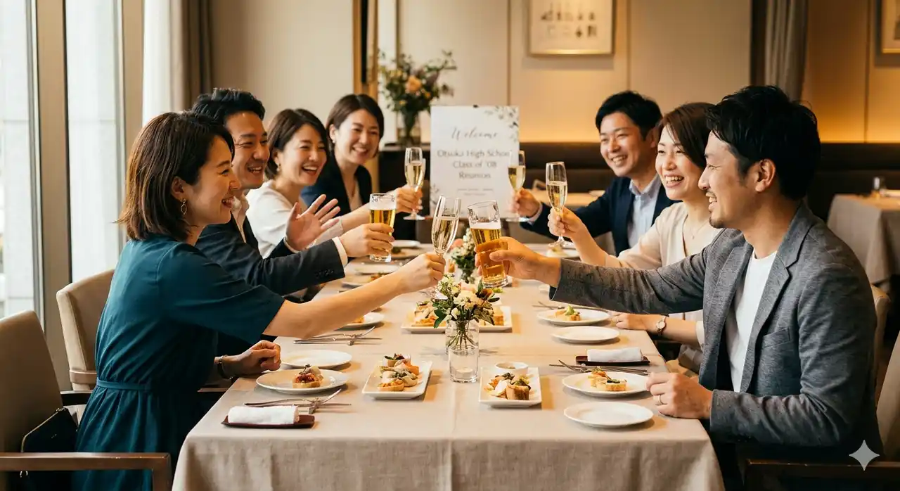 「やりたいのに誰も幹事をやらない」を解消。業界最小水準・6名から使える同窓会幹事代行サービスを開始