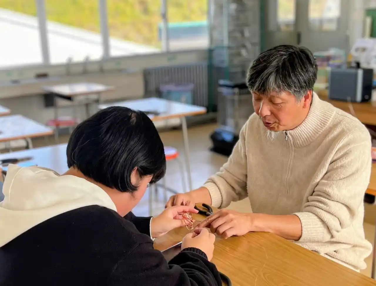 【ポーラ ミュージアム アネックス】 【開催レポート】能登地域の中高生を対象としたアートワークショップを能登高校にて開催