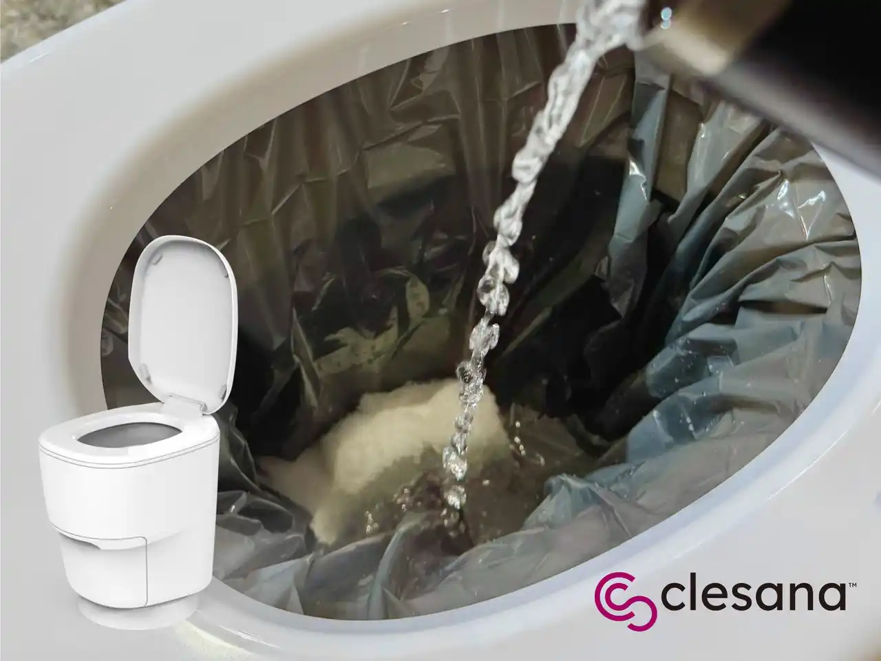 【TVで話題】クレサナとは？─水不要・無臭・衛生的でまさに次世代の"ウォーターレストイレ"人気の秘密はニオイごと密閉するフィルムにあり
