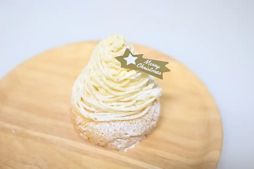 ぼくのホワイトクリスマスメロンパン