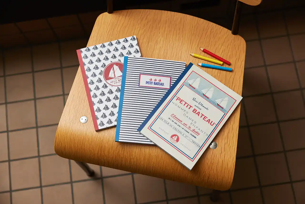 【プチバトー】着られなくなったプチバトーの洋服がスケッチブックに！「#プチバトン」 リサイクル‧スケッチブックが誕生