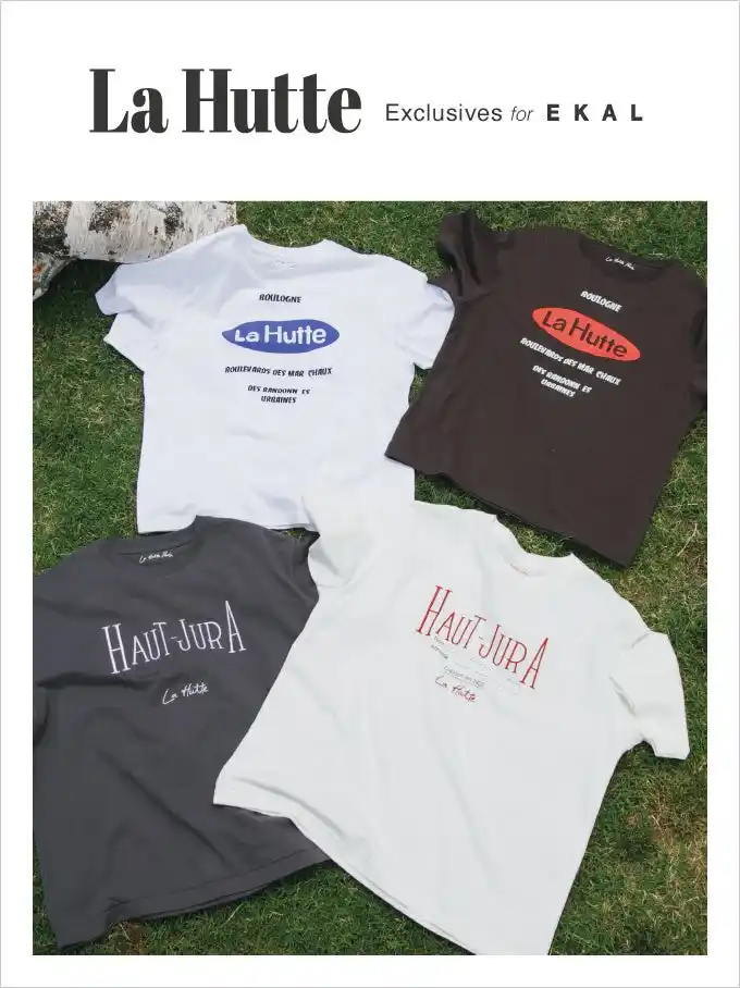 【(株)アーバンリサーチ】 La Hutte × EKAL EXCLUSIVE ITEMS が登場。