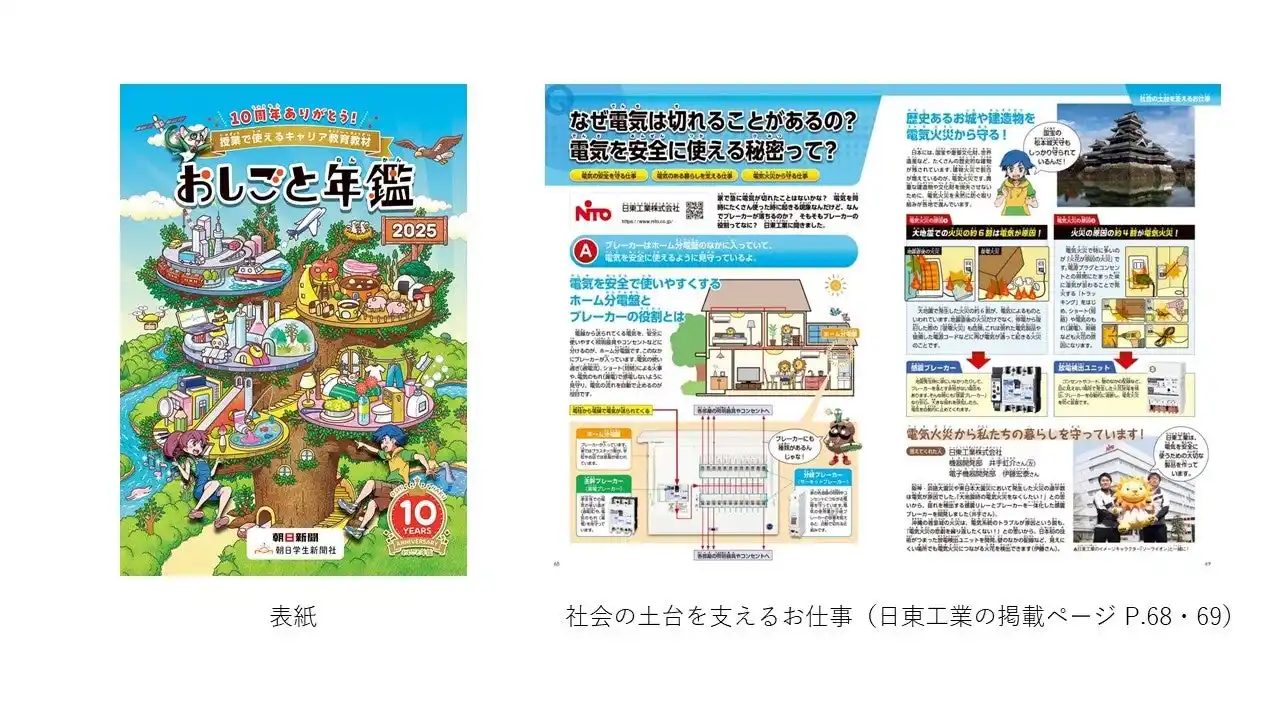 【日東工業株式会社】 日東工業、小・中学生キャリア教育読本『おしごと年鑑2025』に協賛