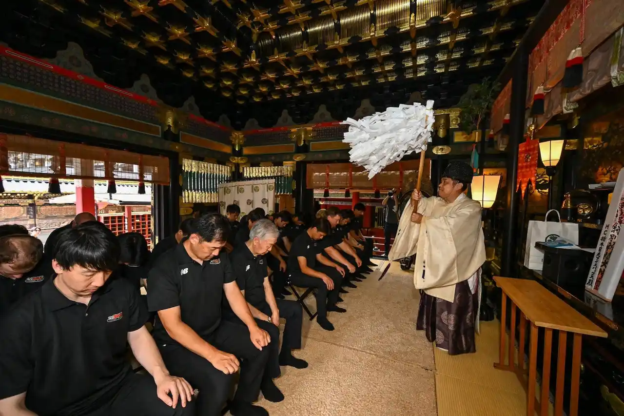 【株式会社栃木日光アイスバックス】 8/5(火)2025-26シーズン 必勝祈願