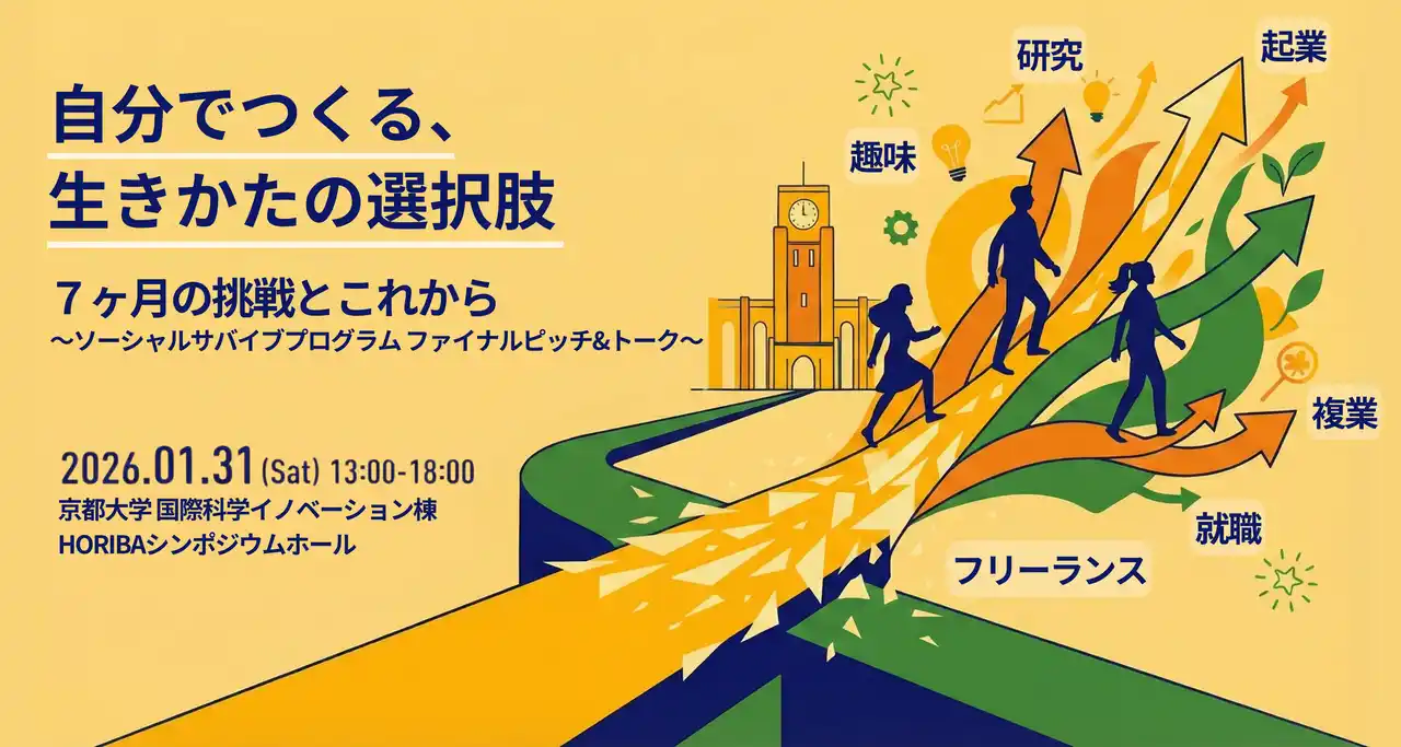 京大生の「生きる力」を育む「ソーシャルサバイブプログラム」にタカノが協賛