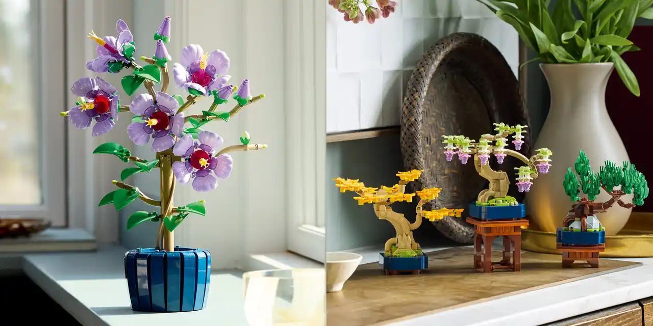 【レゴジャパン株式会社】 【レゴ(R)ボタニカルコレクション 最新ラインアップの紹介】夏の華やかさと秋の趣を感じる新製品が登場