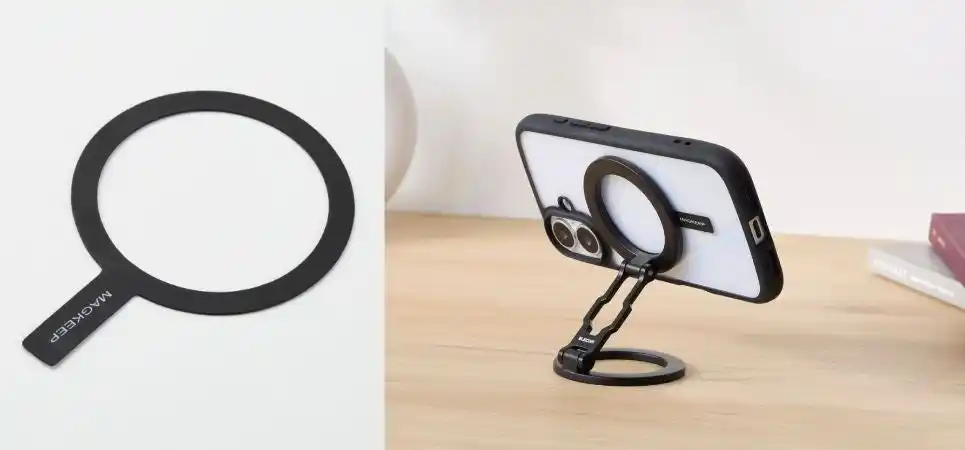 【エレコム株式会社】 ケースに貼るだけ！いつものケースがMagSafe対応に早変わりするMagSafeリングステッカーを新発売