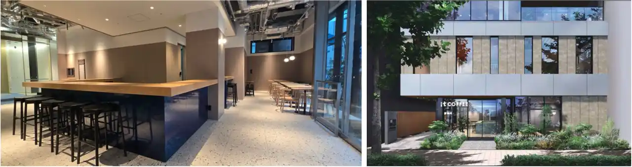 【株式会社アタリプロダクションズ】 代官山から始まり人気の「it COFFEE 八丁堀店」が12月20日グランドオープン！