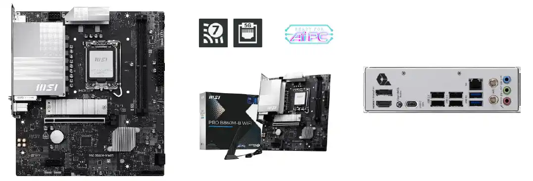 【エムエスアイコンピュータージャパン株式会社】 MSI、ドスパラ限定販売のB860チップセット搭載マザーボード　「PRO B860M-B WIFI」を発売