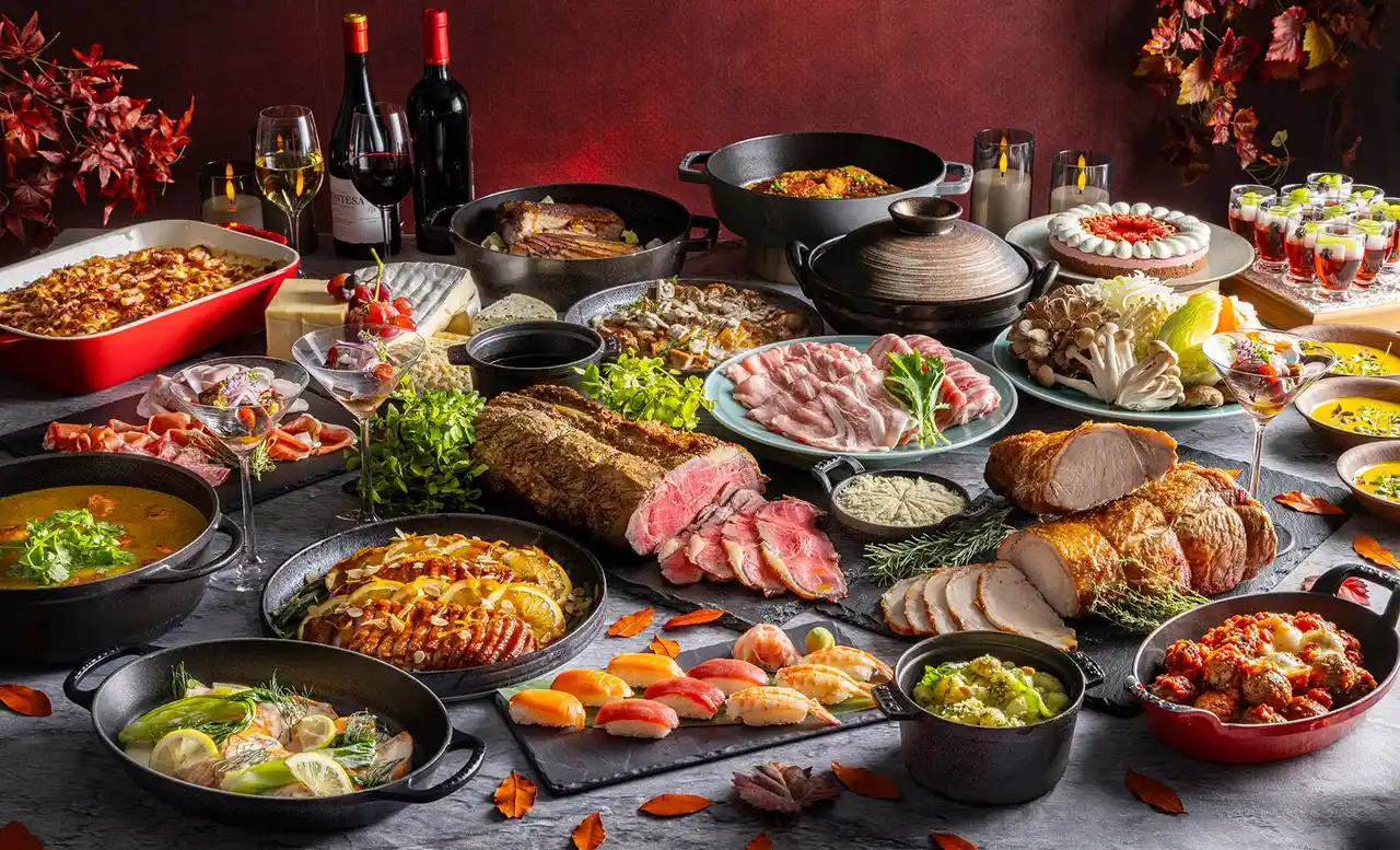 【ヒルトン東京】 【ヒルトン東京】旅するように味わうインターナショナルな秋の美味『秋のランチ＆ディナービュッフェ』