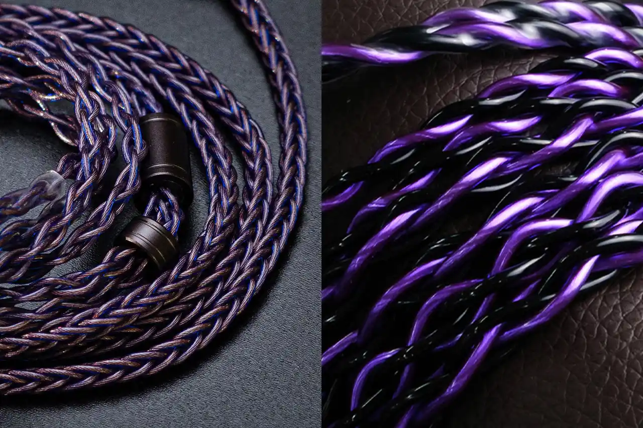 【株式会社伊藤屋国際】 SoundsGoodの大人気『紫』ケーブルがオフライン展開開始！「BlueFlame」と「Nyx」をイヤホン・ヘッドホン専門店e☆イヤホンで取扱い開始