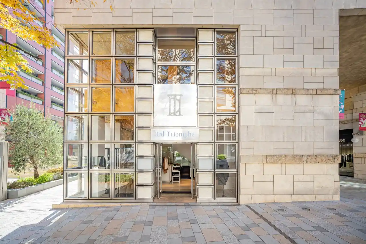 Made in Japanの日本発ブランド【サードトリオンフ】六本木けやき坂通りに初の路面店をオープン