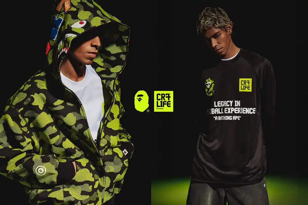 【株式会社 ノーウェア】 CR7(R) LIFE × BAPE(R) コラボレーション第4弾となる最新コレクションが登場
