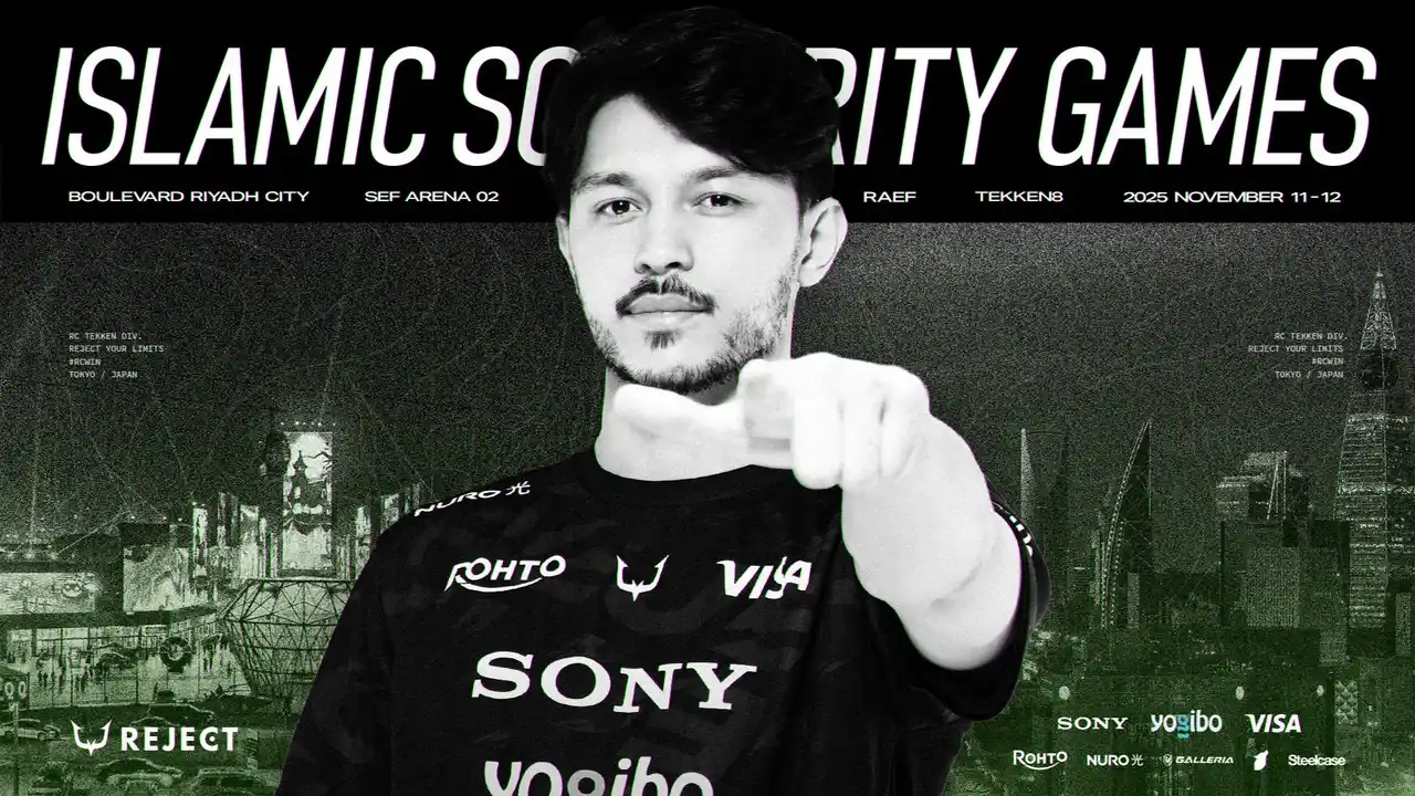 【株式会社REJECT】 プロeスポーツチーム「REJECT」 TEKKEN部門が『2025 ISLAMIC SOLIDARITY GAMES』に出場