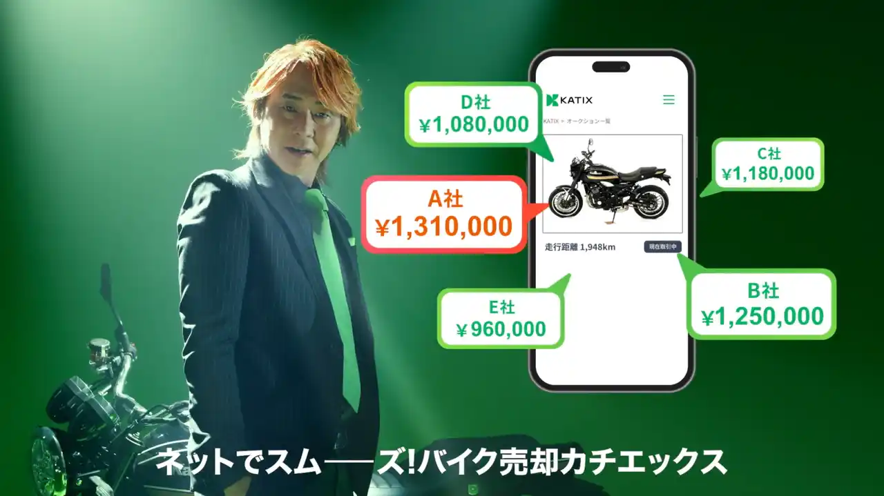 【株式会社KATIX】 「カチエックスです...」ヒロシを起用した　CMが地上波放映開始！