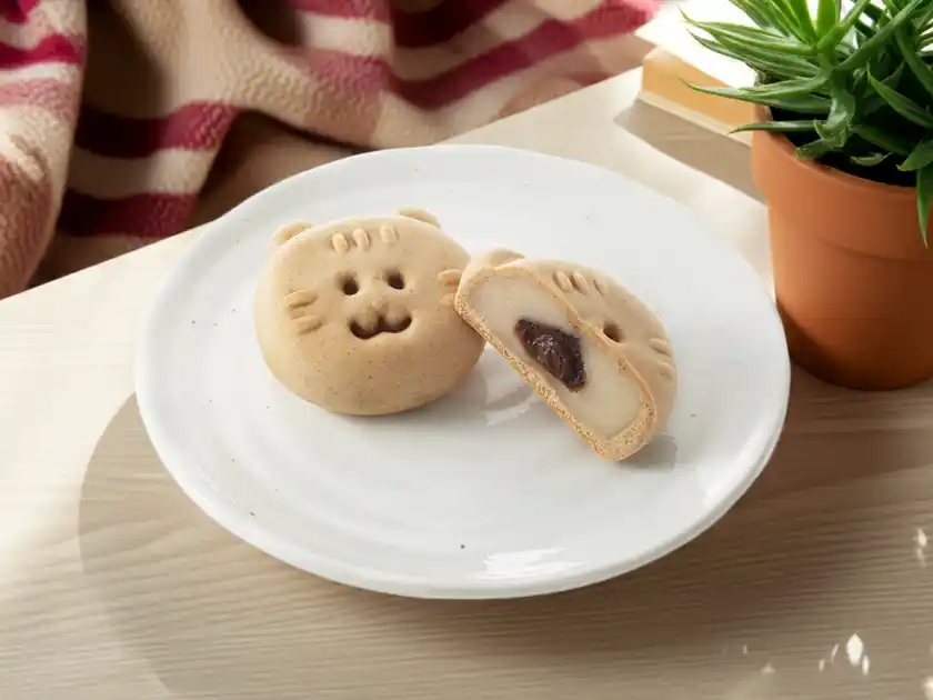 和菓子の「あわしま堂」、愛媛県産はだか麦を使ったお饅頭「ねこのむぎちゃん」が1/4から再登場！