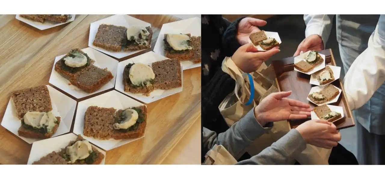 【スタイレム瀧定大阪株式会社】 日本を感じる紙の器「asanoha(R)」がプラントベースの食生活を広めるイベントに採用