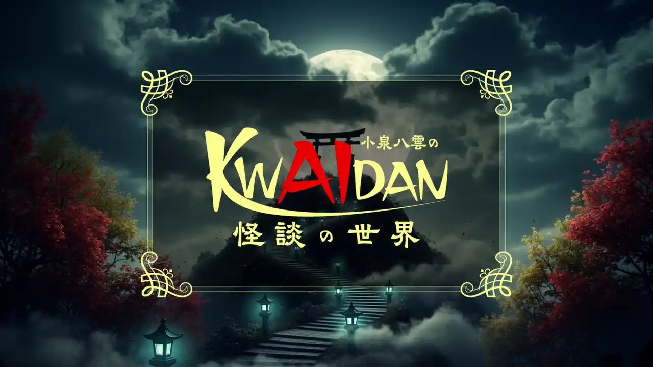 【DLE】 DLE制作の最先端AI活用ショートアニメ『小泉八雲のKWAIDANの世界』がTSKで10月２日（木）放送開始