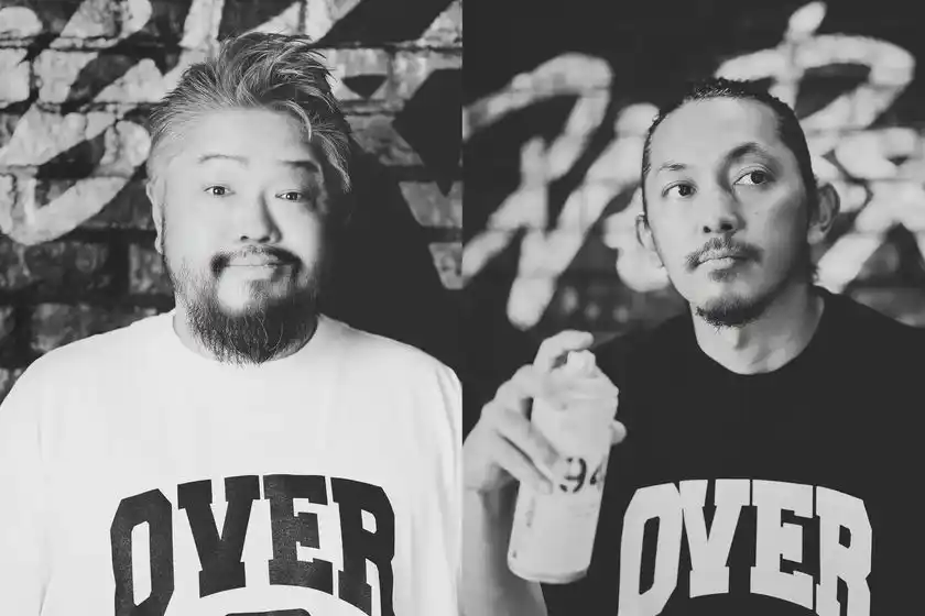 OVER ALLs｜ミューラルアーティスト(赤澤岳人［左］／山本勇気［右］)