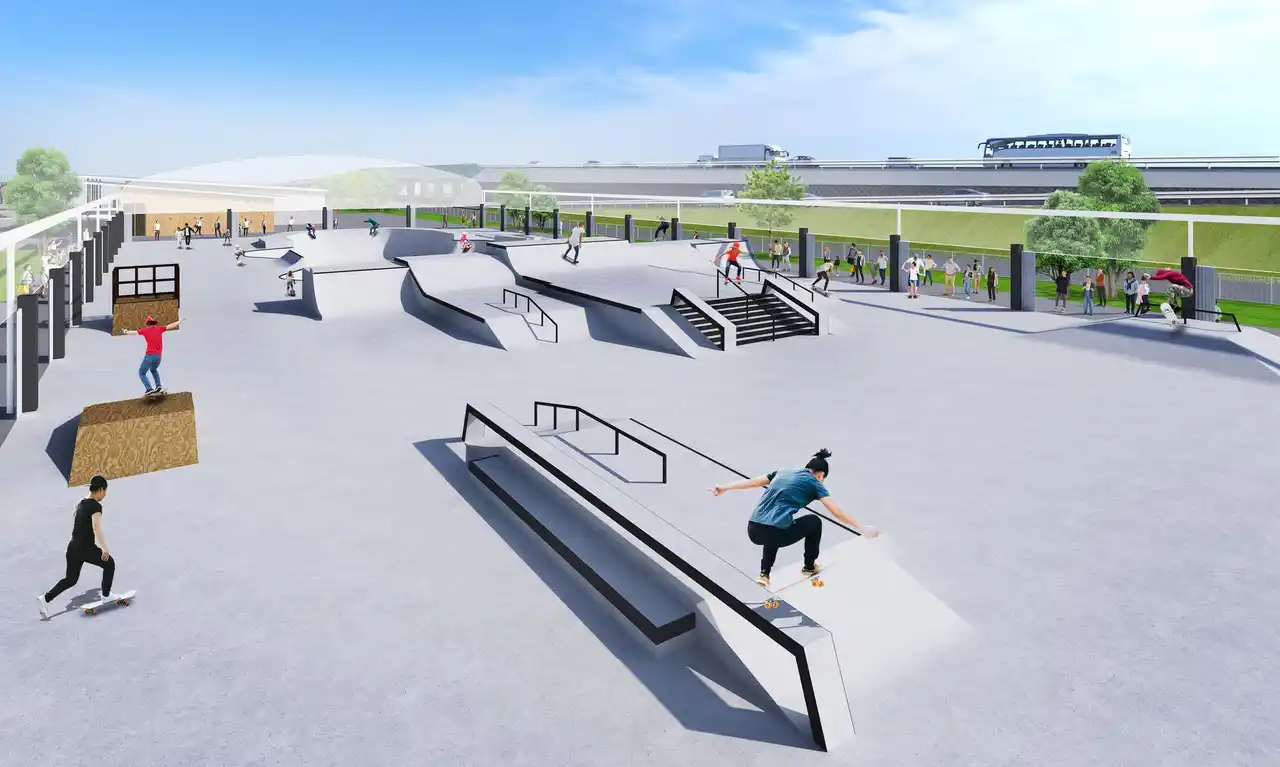 宇都宮市の大型アーバンスポーツ施設「アークタウン宇都宮」に『ムラサキパーク アークタウン宇都宮店』2026年3月28日（土）オープン