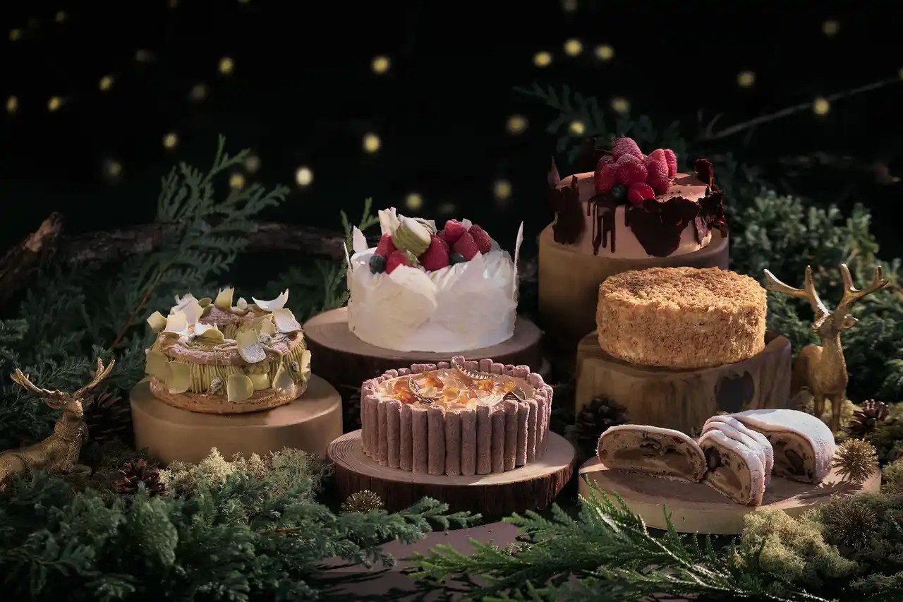 【ソンブルイユ TOKYO】“琥珀の森”をテーマにした、全6種クリスマスケーキの予約販売開始