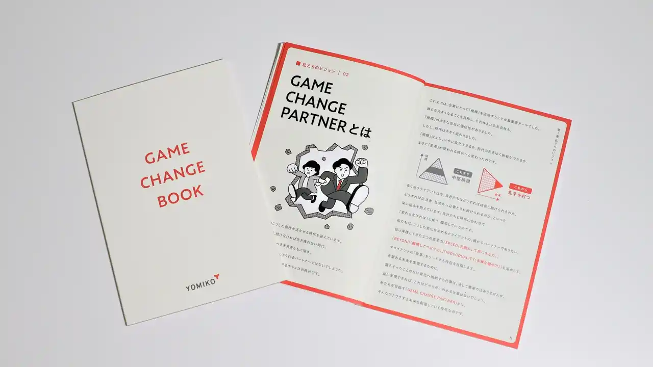 【YOMIKO】 YOMIKOグループ『GAME CHANGE BOOK』を発行