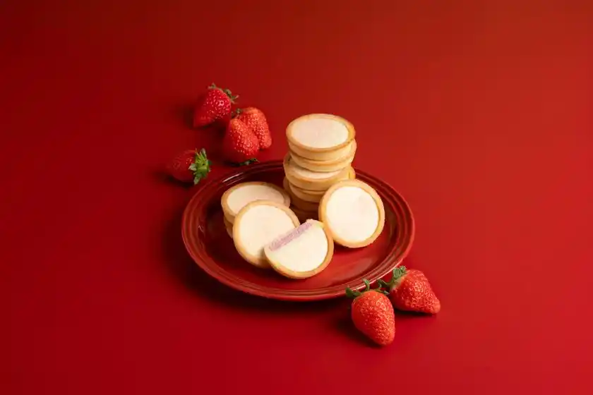 チーバベリーパウダーを使用したいちごチョコレートを使用