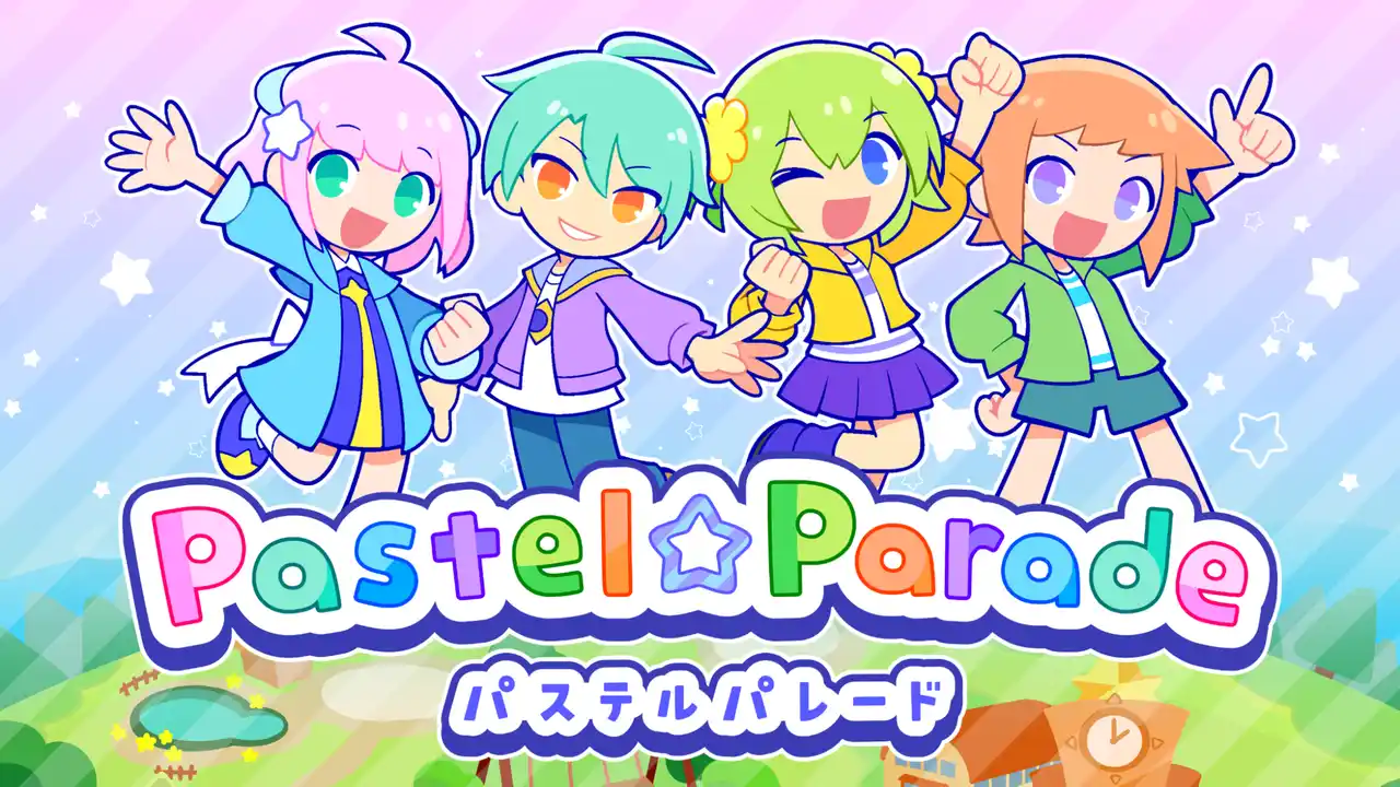 【room6】 リズムゲーム『Pastel☆Parade』本日Steamにて発売！　キュートなリズムに乗ってきらめく冒険へ
