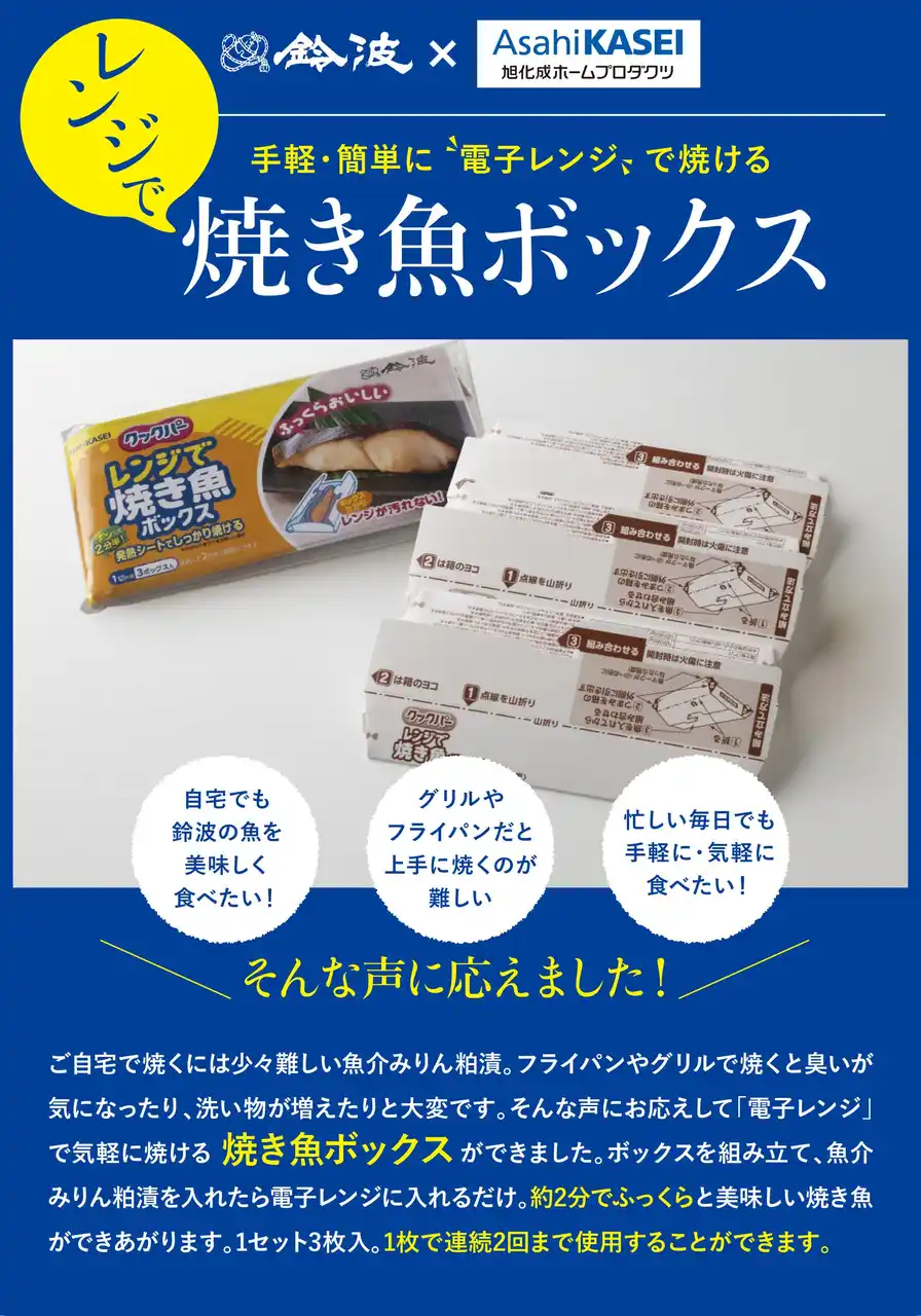 火を使わずに安心、簡単。美味しく焼ける焼き魚ボックス付き「敬老の日ギフト」