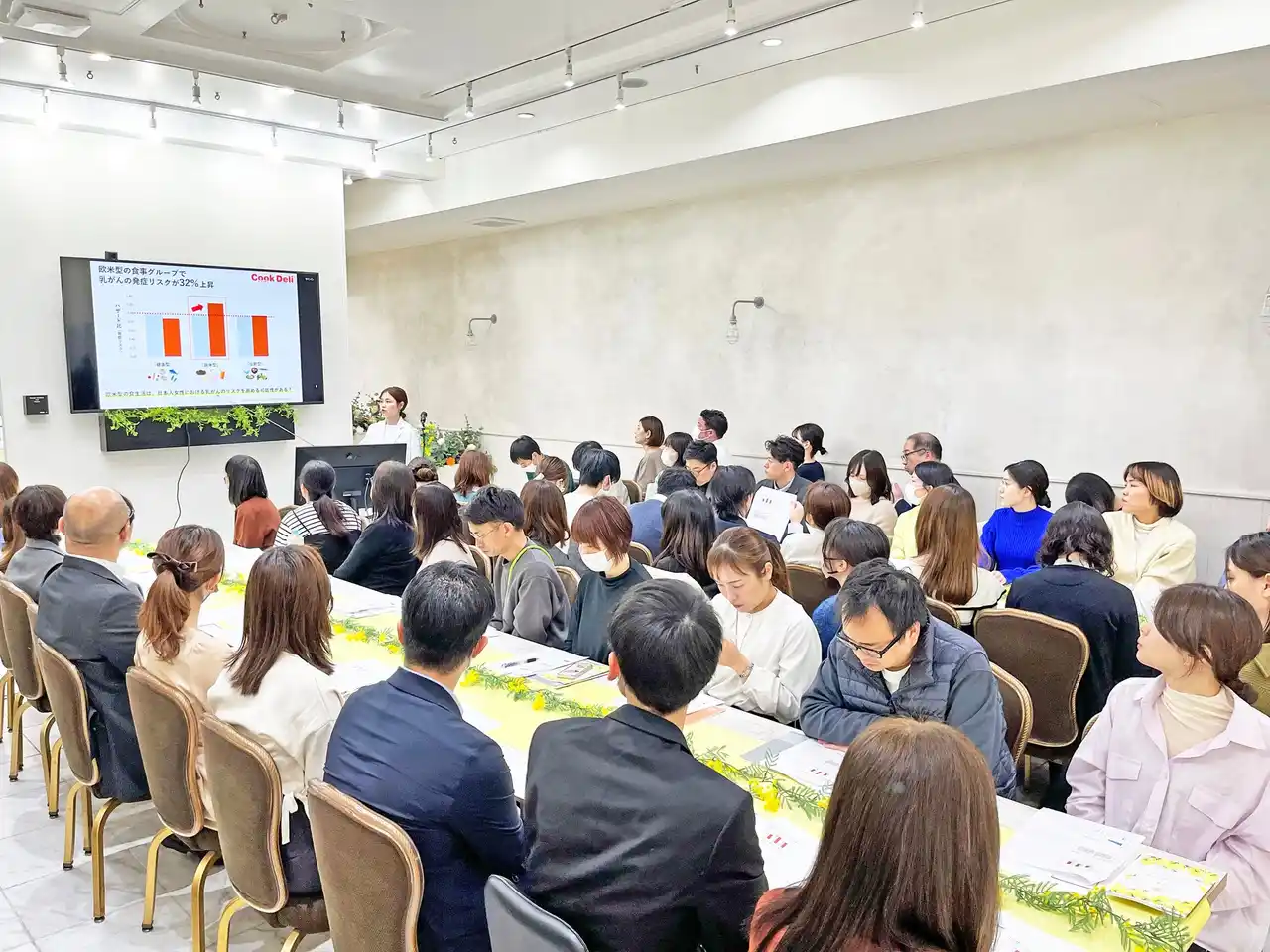 クックデリ、「腸活」をテーマに社内健康啓発イベント開催！