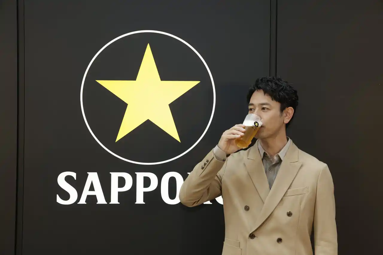 【サッポロホールディングス株式会社】 妻夫木聡さんが“進化した体験”に感動！全国13か所を巡る サッポロ生ビール黒ラベルのブランド体験イベント「THE PERFECT 黒ラベル WAGON ‐LIVE DRAFT‐」 オープニングイベント